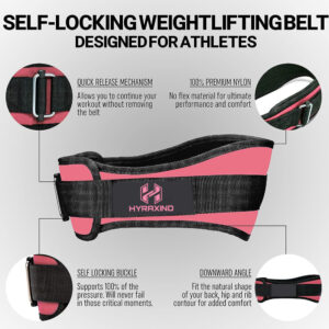 Weight Lifting Belt – Support Belt for Power Lifting – Ultra Durable
