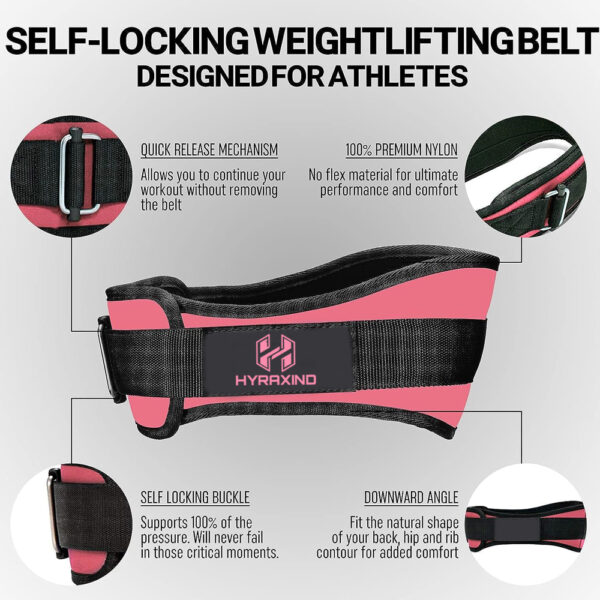 Weight Lifting Belt - Support Belt for Power Lifting - Ultra Durable - Image 2