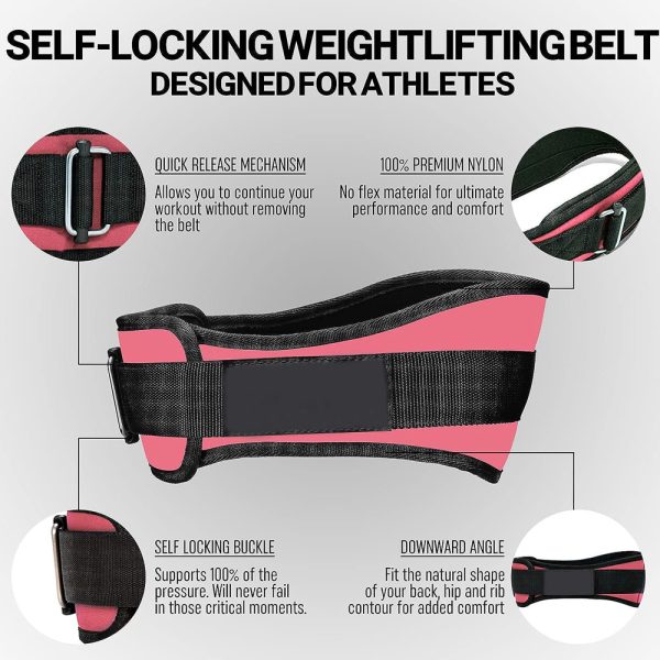 Weight Lifting Belt - Support Belt for Power Lifting - Ultra Durable - Image 2