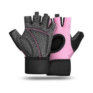 Weight Lifting Gloves Full Palm Protection, Workout Gloves for Gym, Cycling, Exercise, Breathable, Super Lightweight for Mens and Women